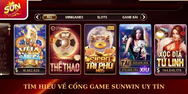 Tìm hiểu về cổng game Sunwin uy tín